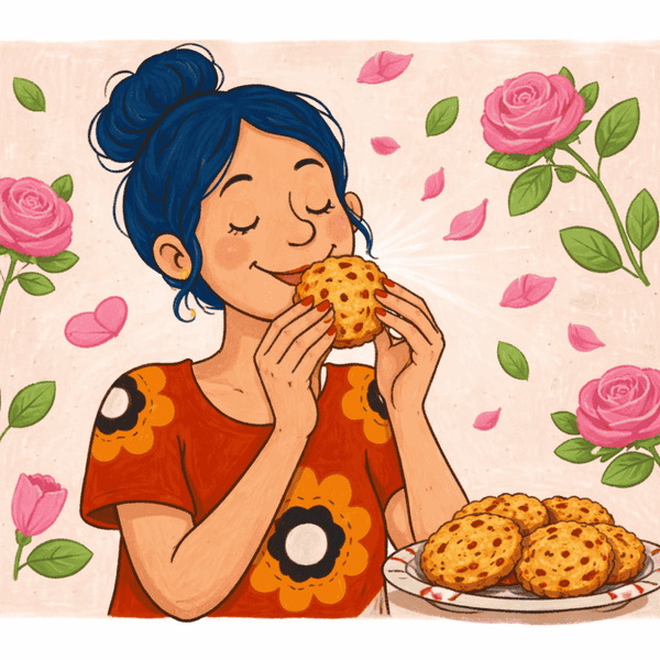 Rose Petal & Millet Cookie 100g