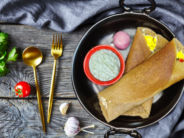 Pre-fermented Instant Oats Beetroot & Ragi Dosa | 200g | makes 10 to 12 Dosa