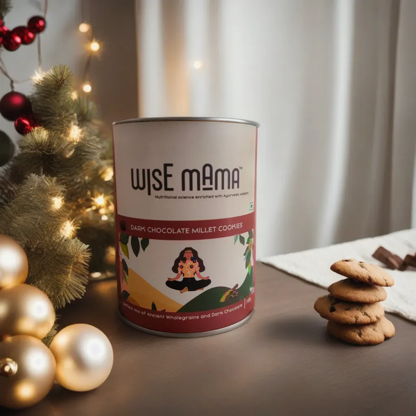 Dark Chocolate Millet Cookies