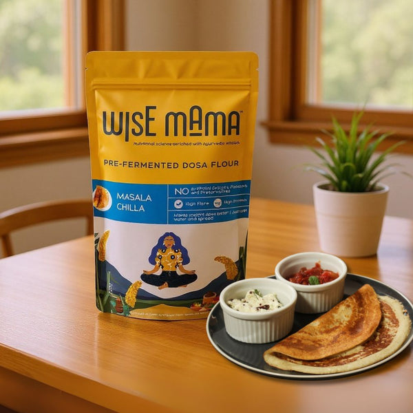 Pre-fermented Instant Masala Millet Chilla / Dosa