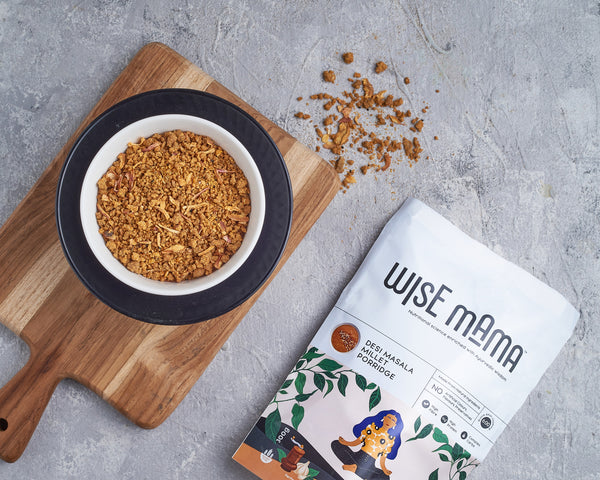Desi Masala Millet Porridge - wisemama.in