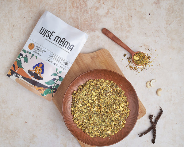 Pepper and Turmeric Millet Porridge - wisemama.in