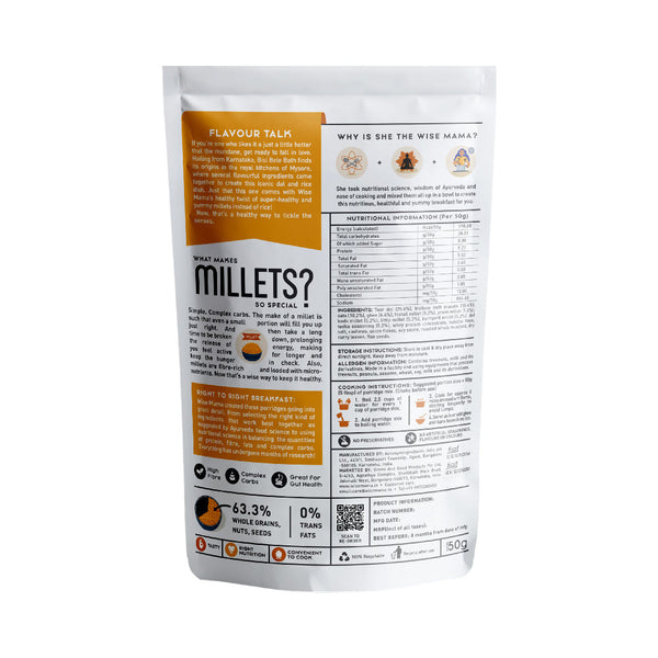 Bisi Bele Millets - wisemama.in