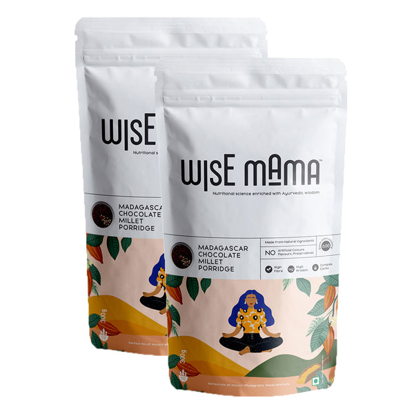 Madagascar Chocolate Millet Porridge - wisemama.in