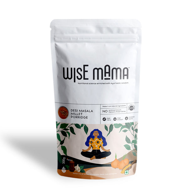 Desi Masala Millet Porridge - wisemama.in