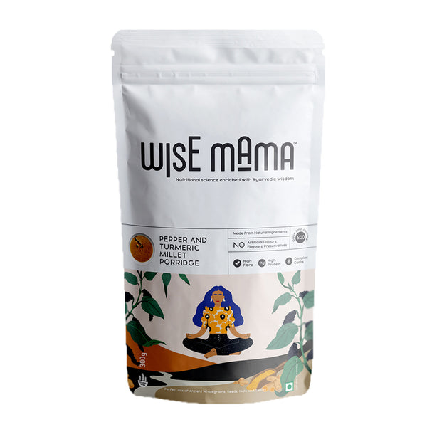 Pepper and Turmeric Millet Porridge