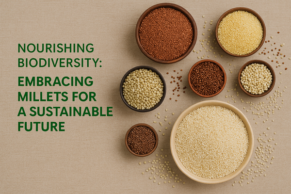 Nourishing Biodiversity: Embracing Millets for a Sustainable Future