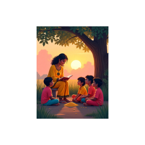 "10-Year-Olds, Laughter, and a Grainy Tale with Wise Mama!