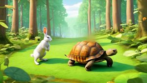 The Tortoise and the Hare: A Mindful Tale Unveiling Life's Gentle Pace