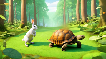The Tortoise and the Hare: A Mindful Tale Unveiling Life's Gentle Pace