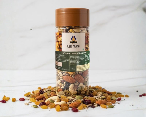 Wise Mama Nuts And Seeds Trail Mix-75g