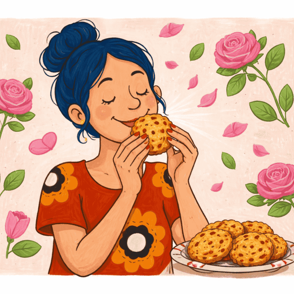 Rose Petal & Millet Cookie 100g