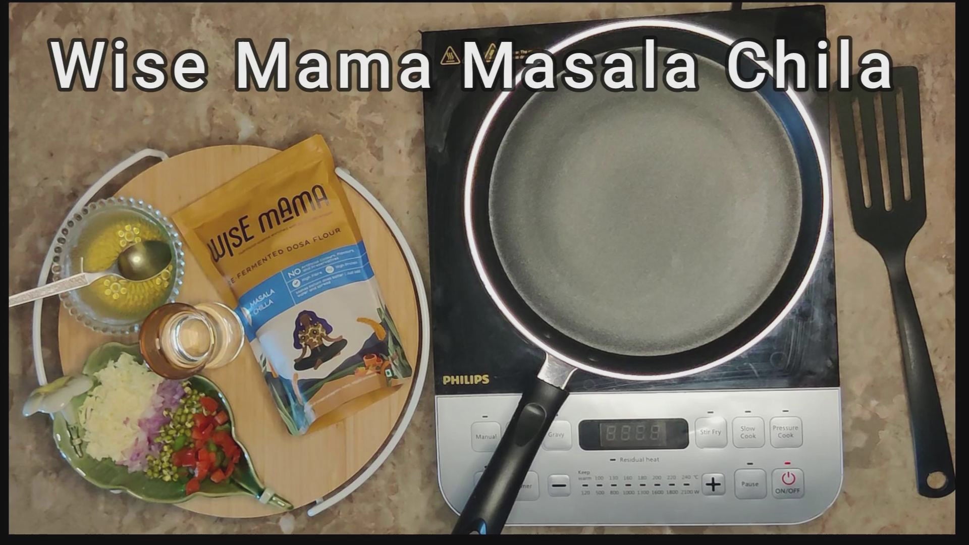 How to cook Wise Mama Masala Millet Dosa