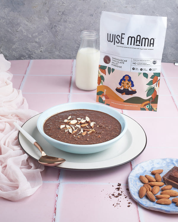 Madagascar Chocolate Millet Porridge - wisemama.in