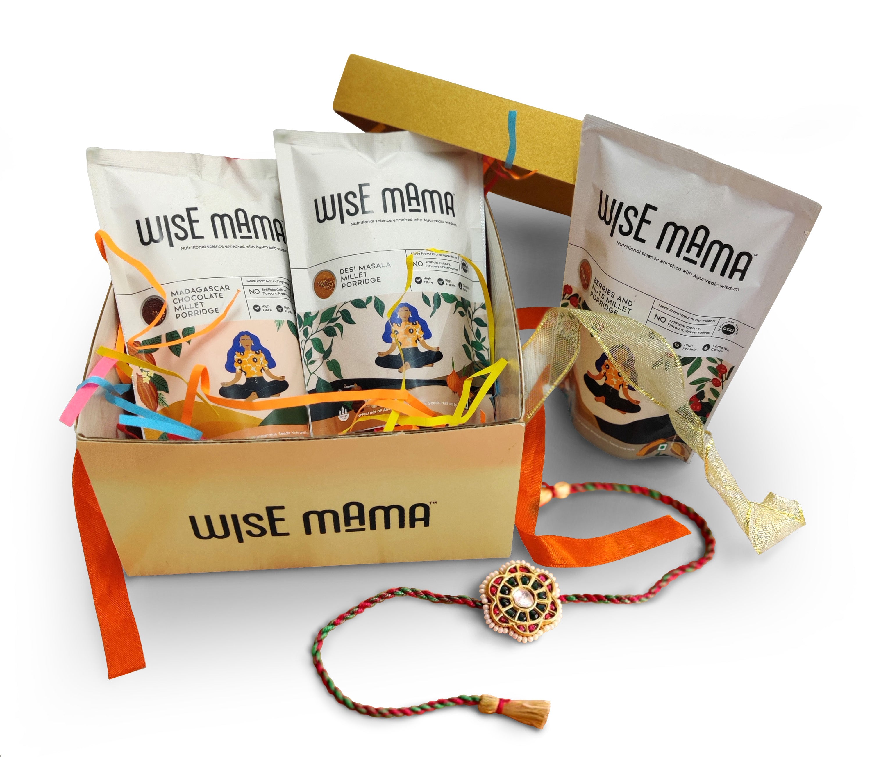 Mama Rakshaw Raksha Bandhan Gift Box – wisemama.in